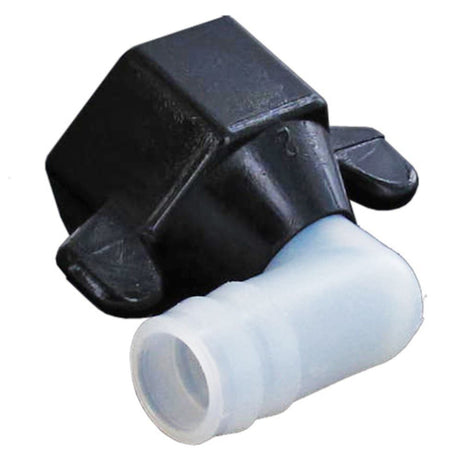 SHURflo 244-3926 Wingnut Swivel Elbow 1/2 FNPT x 1/2 BARB Nylon