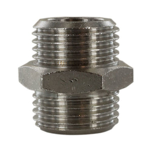 Parker Legris Nickel Plate Brass 1/2" BSPP x 1/2" BSPP