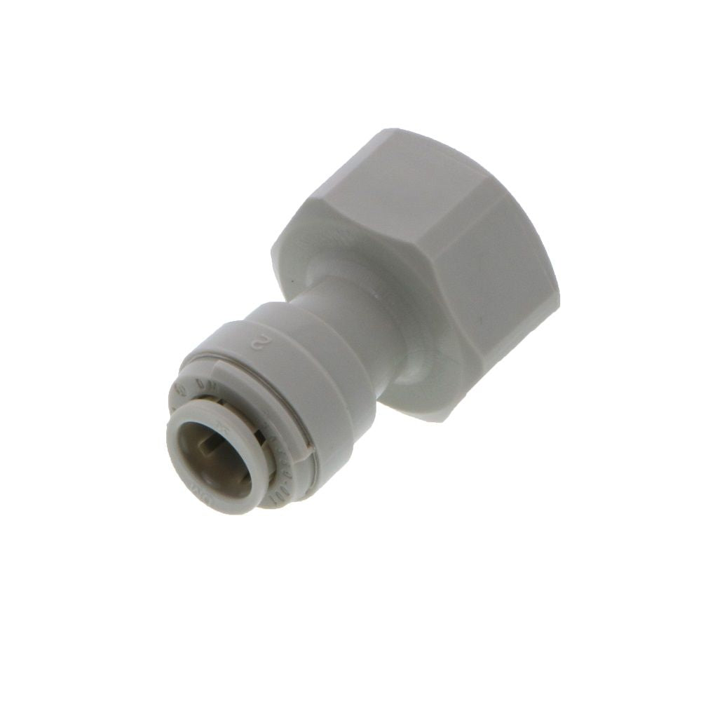 DMfit Female BSPP Connector Flat Type - 3/8" Push-in x 5/8 BSP[P]