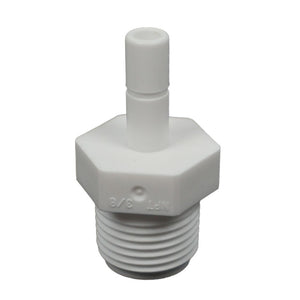 Stem Adapter Acetal 1/4 stem x 3/8 MNPT