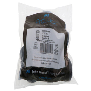 John Guest ProLock Black Coupler -1 CTS