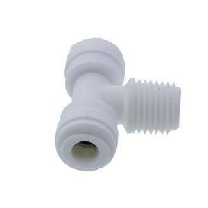 DMfit Male Tee Union - 1/4" Push-in X 1/4" NPTF