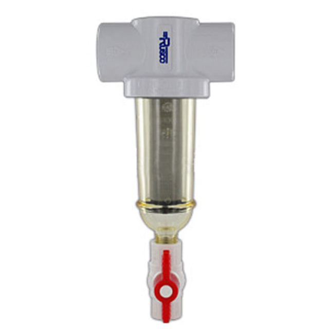 Rusco Chemically Resistant Spin Down Filter T Style 3/4" SS - 140 Mesh [104 micron]