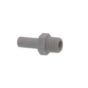 John Guest Stem Adapter Polypro  - 3/8 x 1/4 NPTF