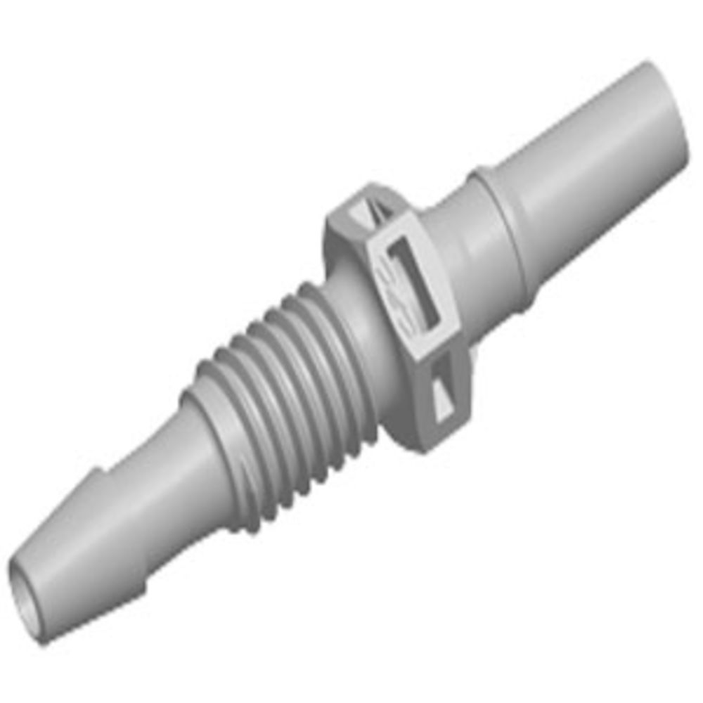 PMLM41 Luer Fitting Natural Polypropylene Panel Mount Male Luer X 1/8 HB