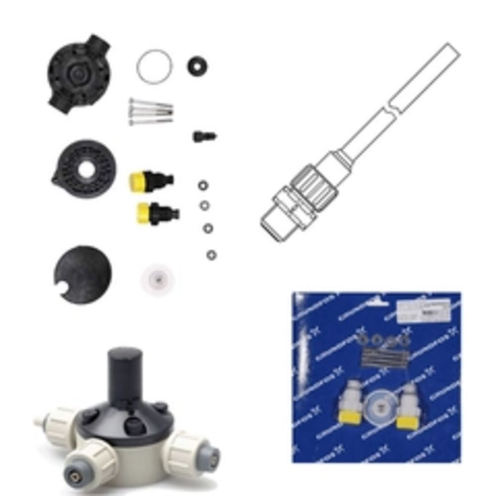Grundfos valve/diaphragm kit SD-XS-1-PVC/E/C-1