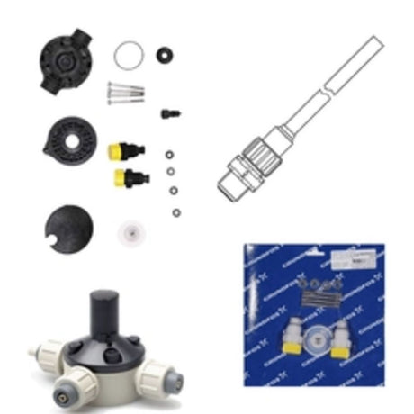 Grundfos valve/diaphragm kit SD-XS-1-PVC/E/C-1