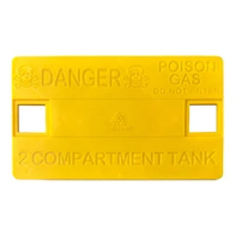 Warning Placards [2" Compartment Tank]