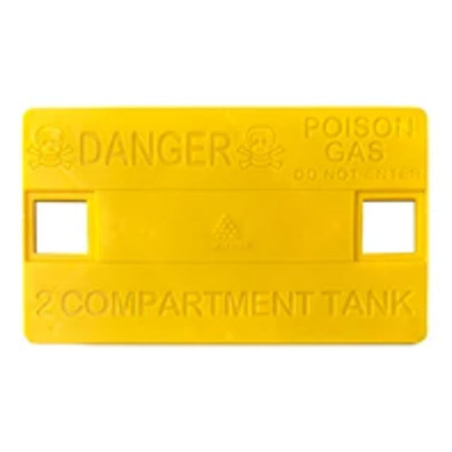 Warning Placards [2" Compartment Tank]