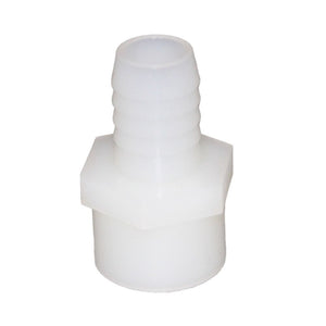 Female Barb Adapter - 5/8 barb x 1/2 FNPT - Natural Nylon