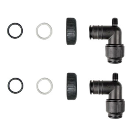 Clack WS1 V3007-15 John Guest 3/4" QC Elbow Assembly