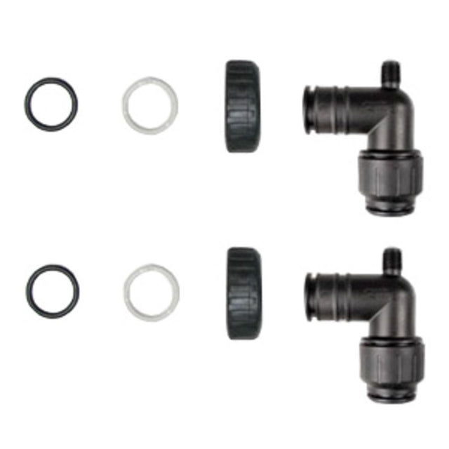 Clack WS1 V3007-15 John Guest 3/4" QC Elbow Assembly