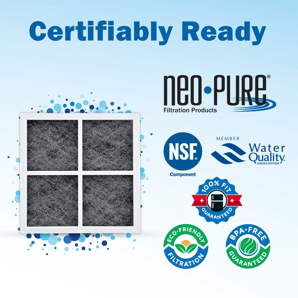 LG LT120F Compatible Replacement Clean Air Filter Twin Pack by Neo-Pure
