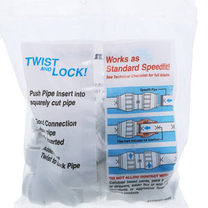 John Guest Reducing Union Connector - 15mm x 10mm