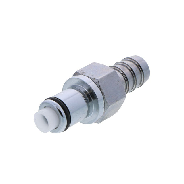 LCD22006V Valved In-Line Hose Barb Coupling Insert 3/8 ID Barb FKM [Viton] O-rings