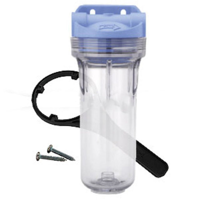 Omnifilter OB5 10" 3G Standard Filter Housing Blue/Clear IB w/ PR - 3/4" FPT