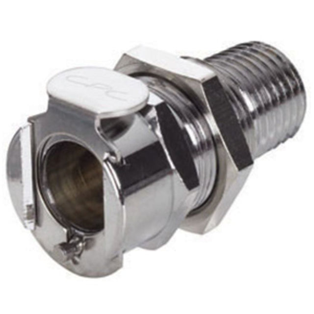 LC15004 Panel Mount Male Thread Coupling Body 1/4 NPT