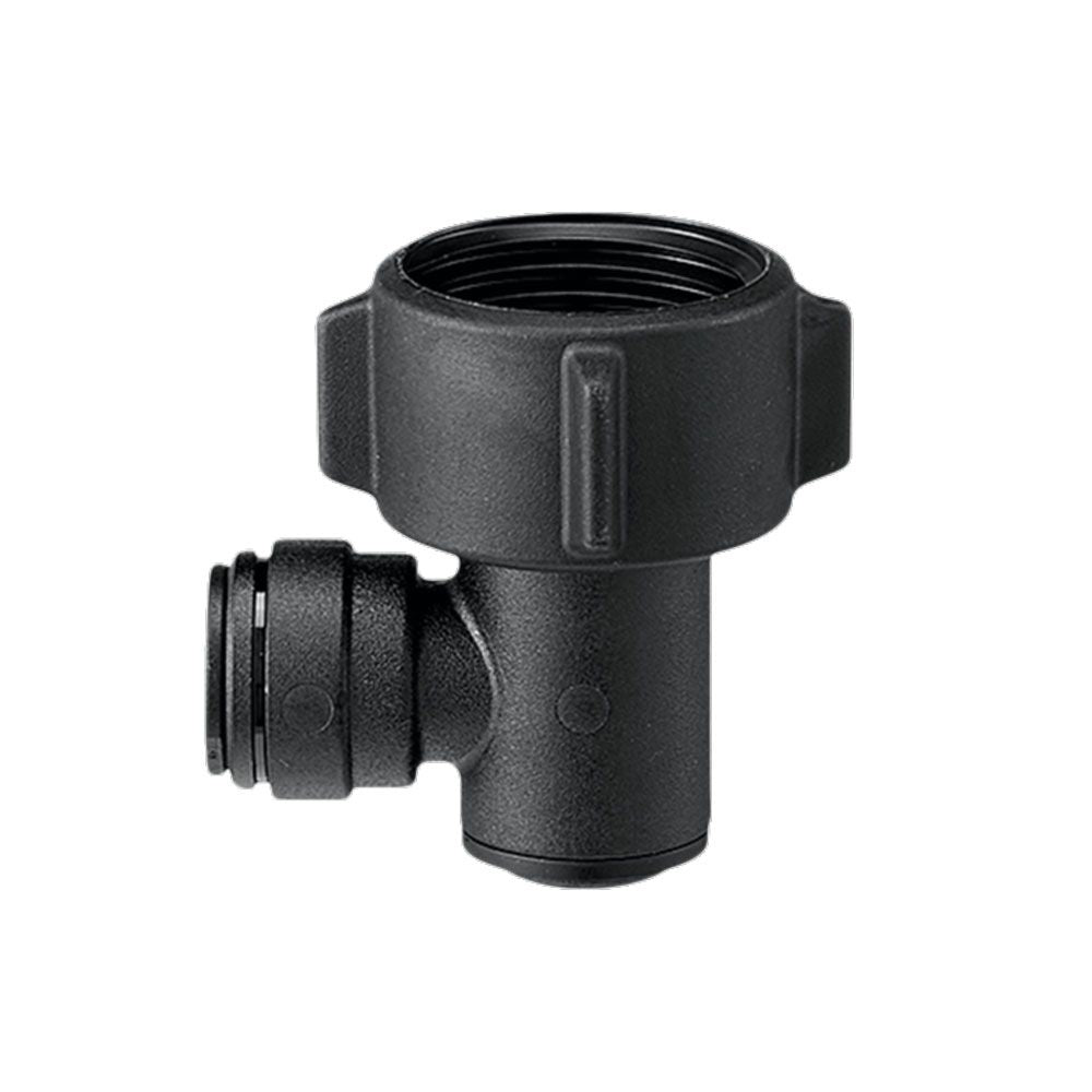 John Guest ProLock Female Garden Hose Elbow - 3/8 x 3/4