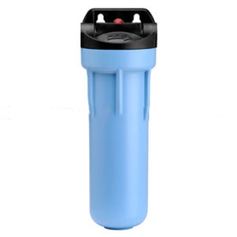 Pentek 158636 10" 3G Slim Line Filter Housing 1/4" Blue Sump IB w/ PR