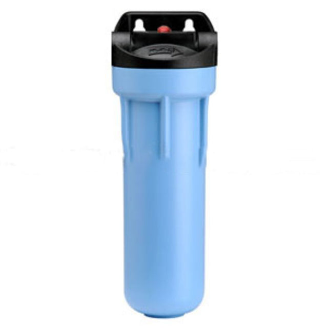 Pentek 158636 10" 3G Slim Line Filter Housing 1/4" Blue Sump IB w/ PR