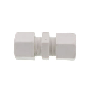 JACO 15-12-P-PG Polypropylene Union Connector 3/4 OD Tube x 3/4 OD Tube