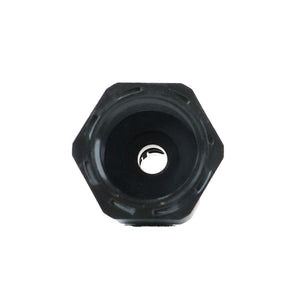 NeoFit - Acetal Natural Black Female Adapter 8mm[5/16"] tube x 5/8" BSP[P] - Cone Type