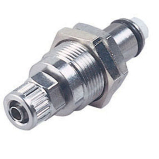 LC40004 Non - Valved Panel Mount Coupling Insert 1/4 PTF