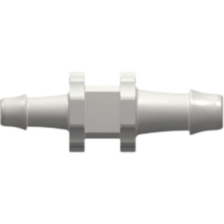 LinkTech Straight Through Reduction Tube Fitting with 500 Series Barbs, 3/16" [4.8 mm] ID
