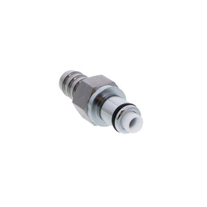 LCD22006 Valved In-Line Hose Barb Coupling Insert 3/8 ID Barb