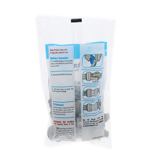 John Guest Superseal Male Connector Flare  - 5/16 Superseal x 1/4 Flare