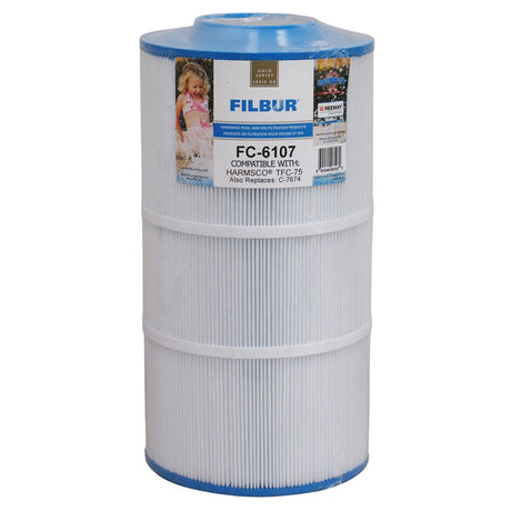 Filbur FC-6107 Pool Filter Cartridge Compatible With Harmsco® TC/75 and TFC/75
