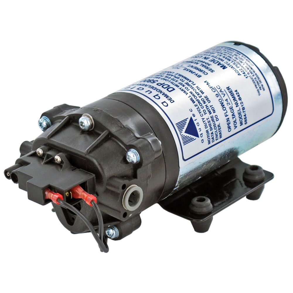 Aquatec 5854-7B12-B424 Pump .9 GPM, 3/8"JG, 24VAC - CLEARANCE