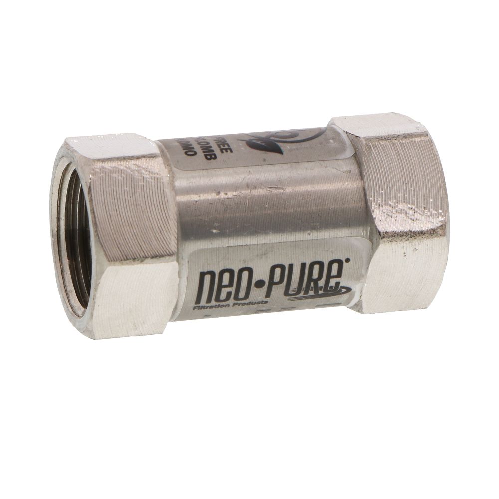 Neo-Pure Stainless Steel Flow Restrictor 6 GPM 316SS 3/4" MNPT x FPT