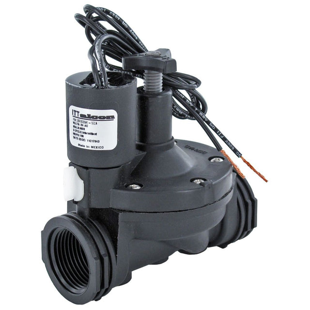 Alcon 05FB009A1-1ECA Solenoid Valve N.C. With Flow Control 1" FPT 24V