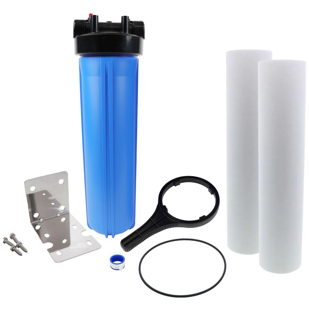 20" Heavy Duty Sediment Prefilter Kit - 1.5"