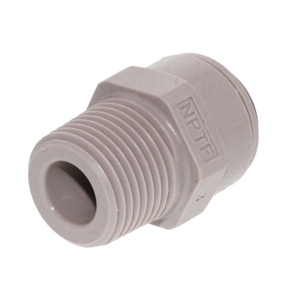 John Guest Male Connector NPTF - 3/8 x 3/8 NPTF
