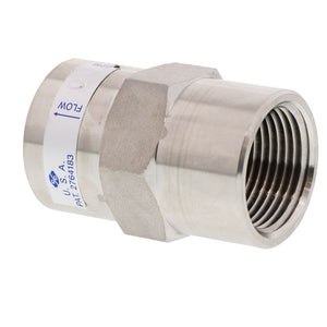 Neo-Pure Stainless Steel  Flow Restrictor 10 GPM 316SS 3/4" FPT x FPT