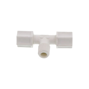 JACO 60-5-4-P-PG Polypropylene Male Branch Tee 5/16 OD Tube x 1/4 MPT