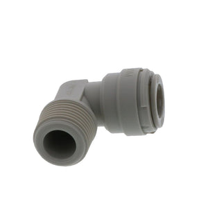 DMfit Elbow Male Connector - 3/8" Push-In x 3/8" NPTF