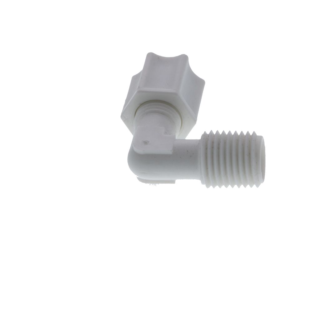 JACO 40-4-4-P-PG Polypropylene Male Elbow 1/4 OD Tube x 1/4 MPT