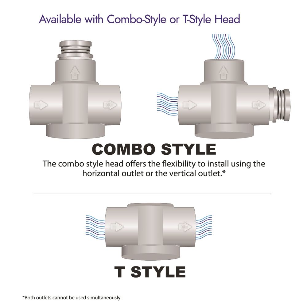 Rusco Chemically Resistant Spin Down Filter Combo Style 1-1/2" SS - 100 Mesh [152 micron]