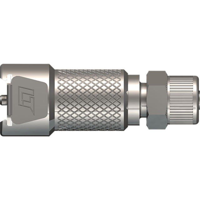 LinkTech 20CB Series Straight Female, Non-valved, 1/4" PTF, Chrome Brass