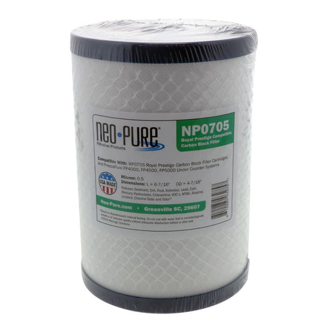 Neo-Pure NP0705 Royal Prestige Compatible Carbon Block Filter Cartridge