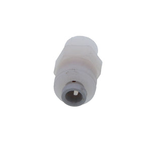 Kynar PVDF Female Connector - 1/4 x 1/8 NPTF