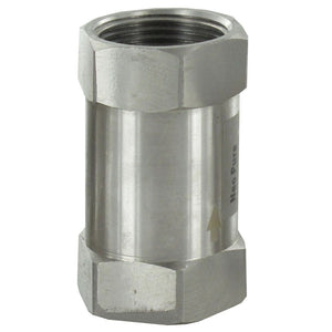 Neo-Pure Stainless Steel Flow Restrictor 9 GPM 316SS 1" FPT x FPT
