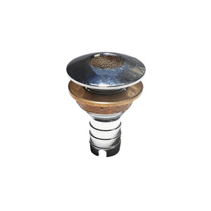 Watts Chrome Plated Thru Hull Fitting With Nut - 3/4" Barb