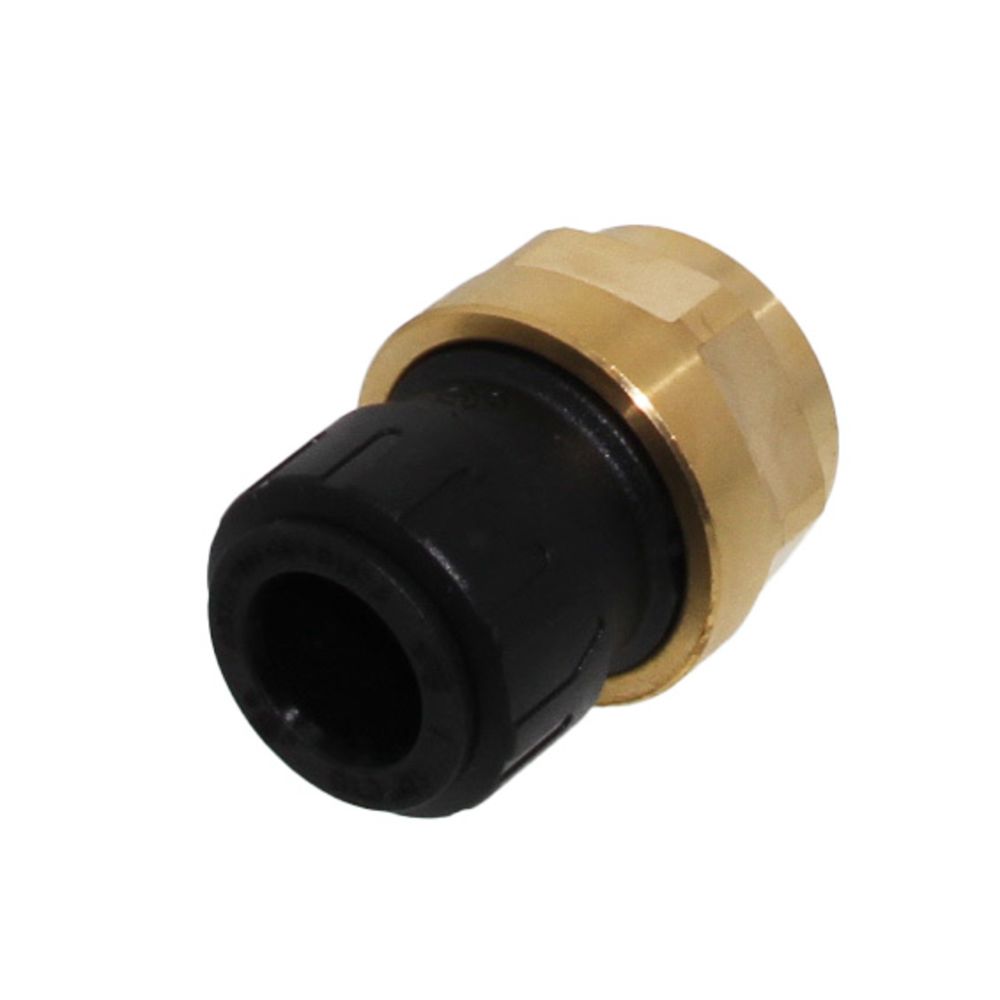 John Guest ProLock Female Connector NPS - 3/8 CTS x 1/2 NPS