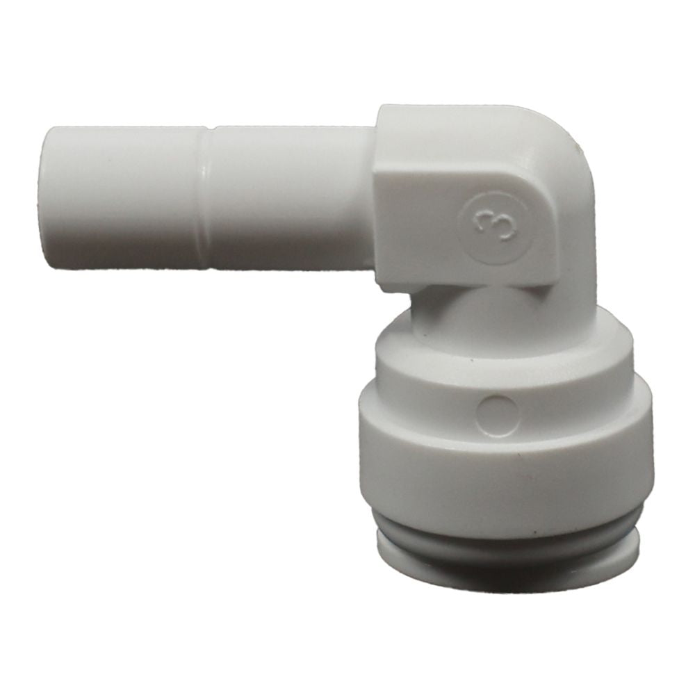 Union Elbow Stem Acetal 3/8 qc x 3/8 stem