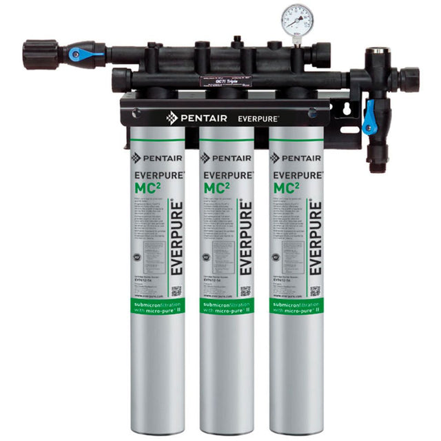 Everpure EV9275-03 QC7I Triple MC2 Filter System