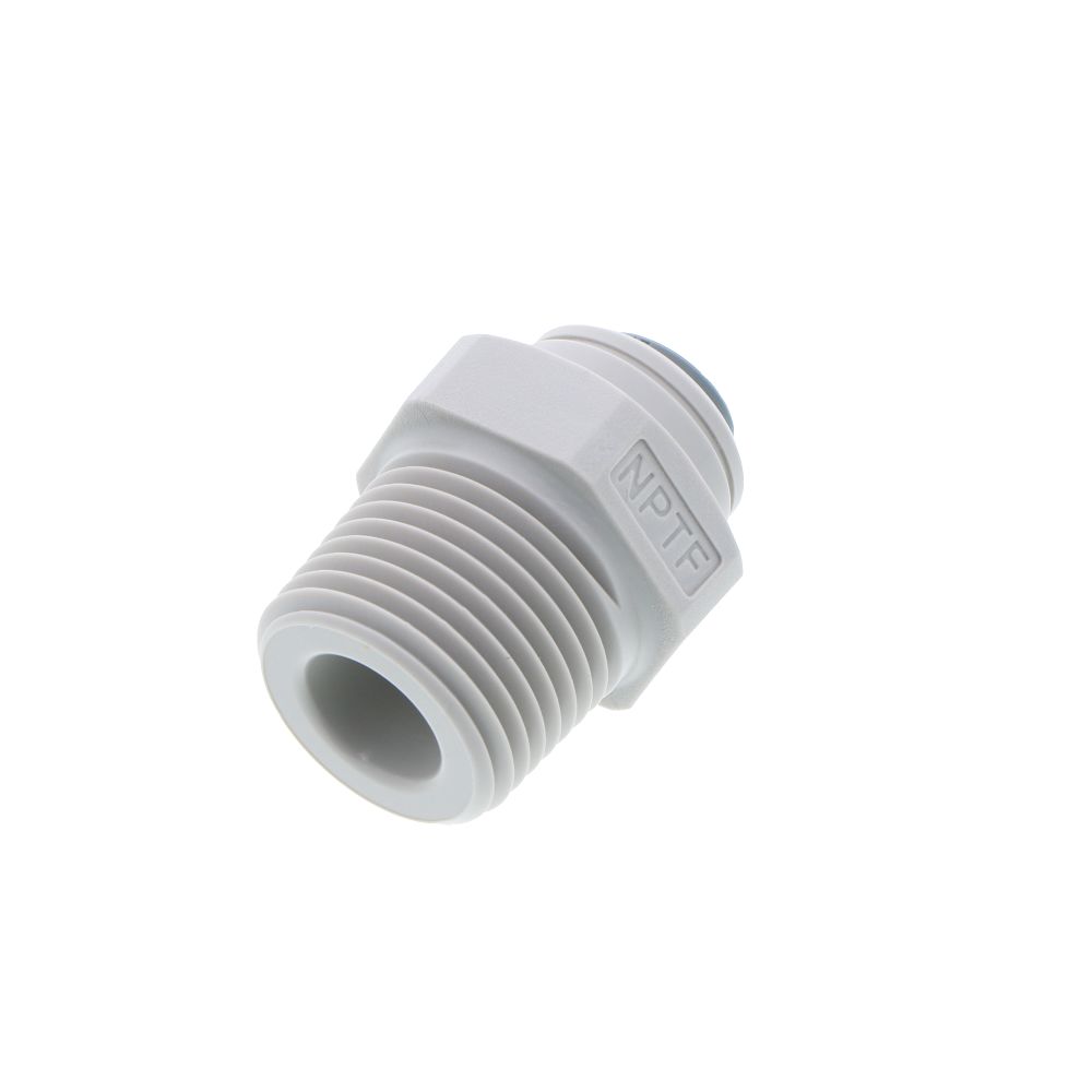 John Guest Male Connector NPTF - 1/4 x 3/8  NPTF